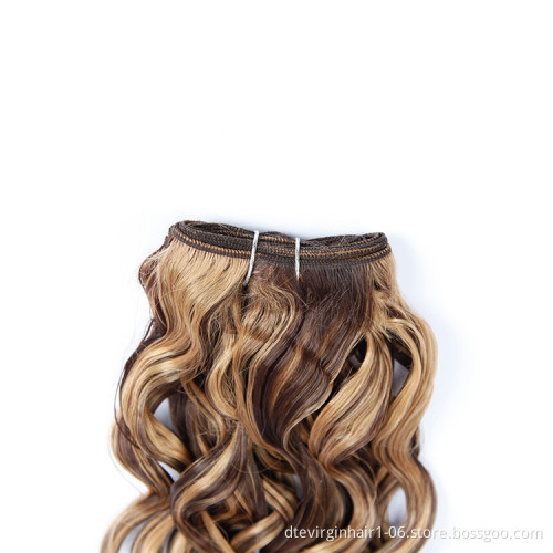 Ombre Brown Water Wave Crochet Braids for Passion Twist Crochet Hair Passion Twist Braiding Hair Extensions